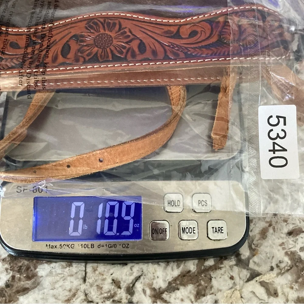 American Darling small crossbody purse topped leather calf hair western boho - Picture 16 of 16